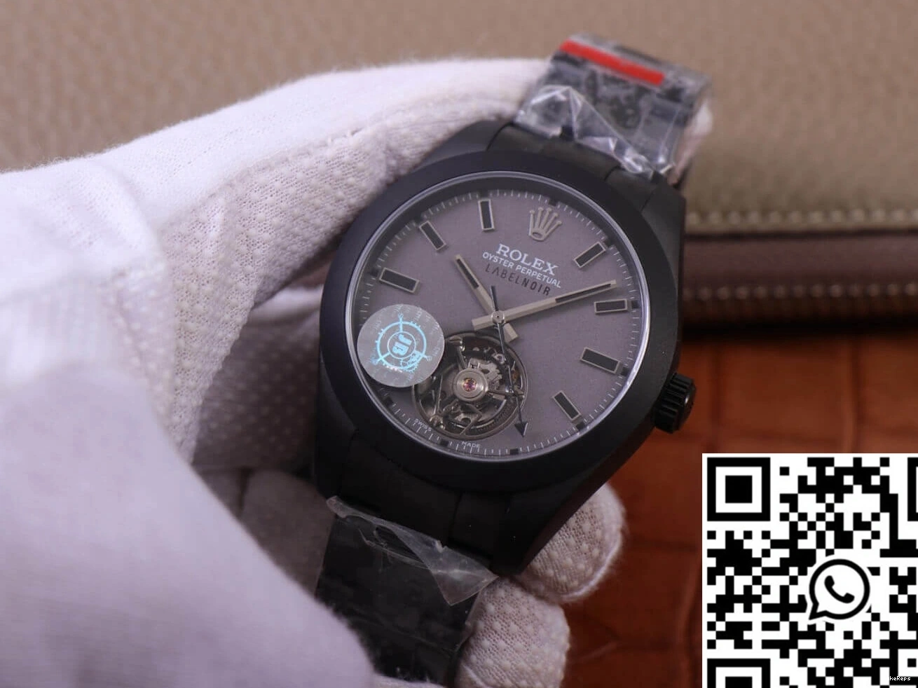 Milgauss Rolex LNT01HS-001 JB Base Black Noir 116400 Factory watch Design Label Replica case 0115